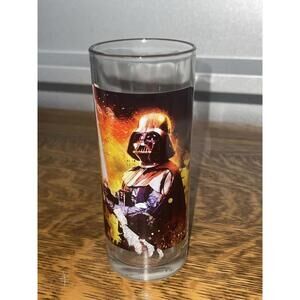Star Wars Darth Vader 11 oz Tumbler Glass 6” Lucas Film Collector Glass